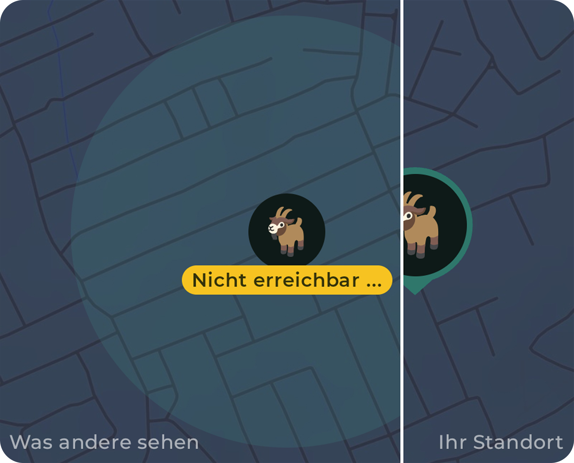 Privatsphäre-Zonen